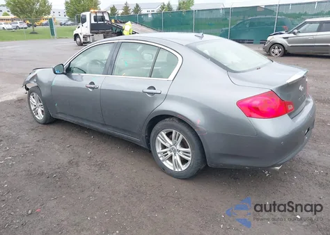 2013 Infiniti G37X z USA, uszkodzony, nr VIN JN1CV6AR8DM770544
